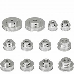  Silver Teeth Bore 5mm 3D Printer Timing Pulley Aluminum alloy Manufactures