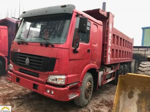 China 6x4 Second Hand Dumper Truck 2nd Hand Tippers Howo 336 With 10 New Tyres on sale