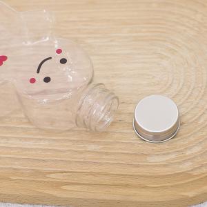 China Christmas Plastic Juice Bottles With Leak Proof Cap , Empty Milk Tea Bottles on sale