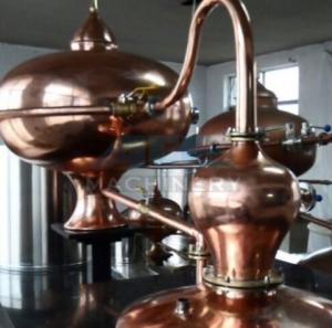  Home alcohol distiller, alcohol distillation equipment & Vodka,Whiskey,Gin Copper Distillery For Sale Manufactures