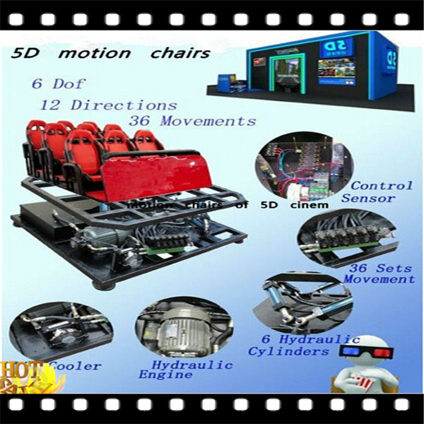  Professional 5D cinema equipment with fashion chiars Manufactures