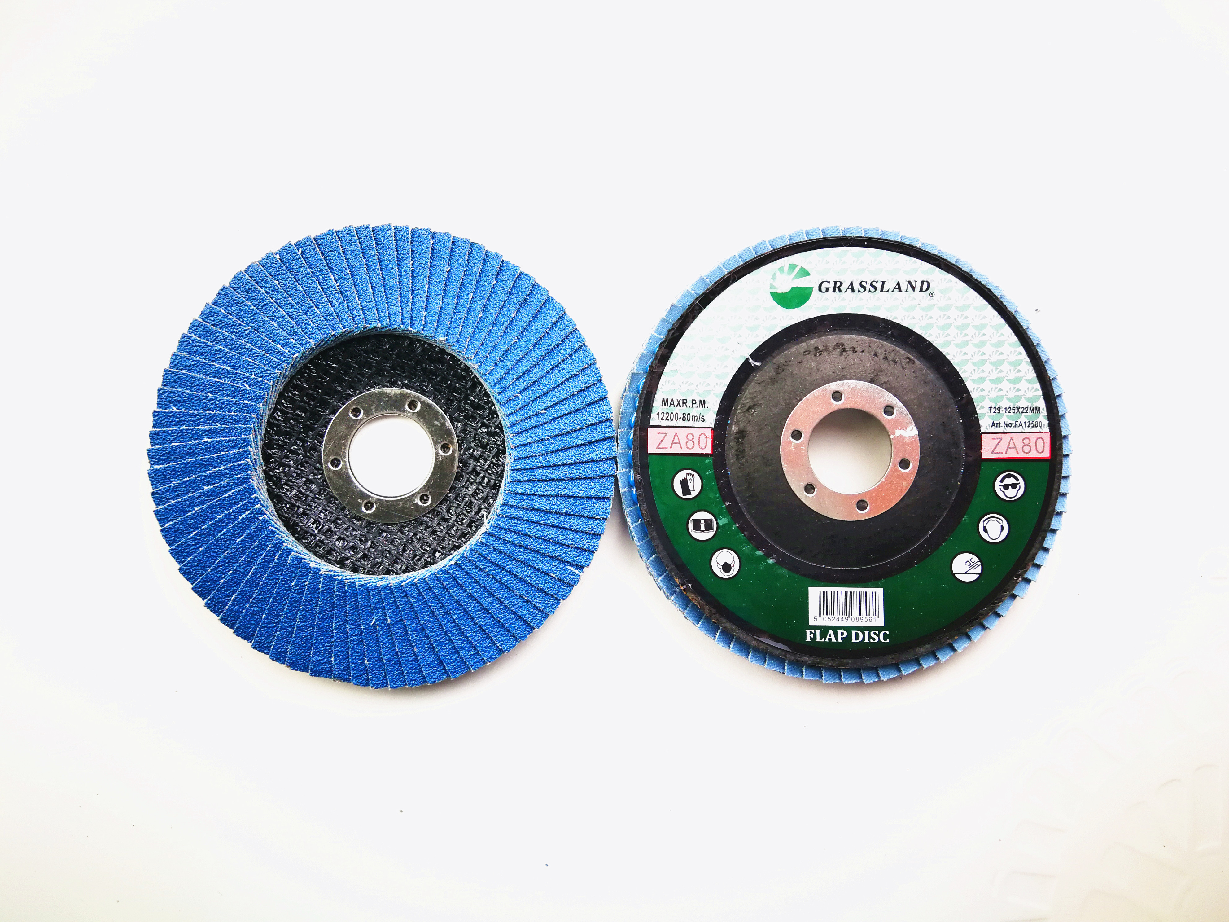 Zirconia VSM Grain P80 Grit 125mm Blue Flap Disc Wheel Manufactures