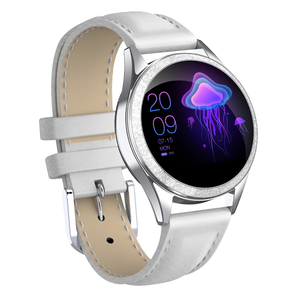  1.04 Inch Colorful Touch Screen 120mAh Female Smart Watch Manufactures