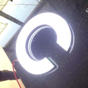  10-30cm Coffee Shop Led Light Sign Front Lit Channel Letters Manufactures