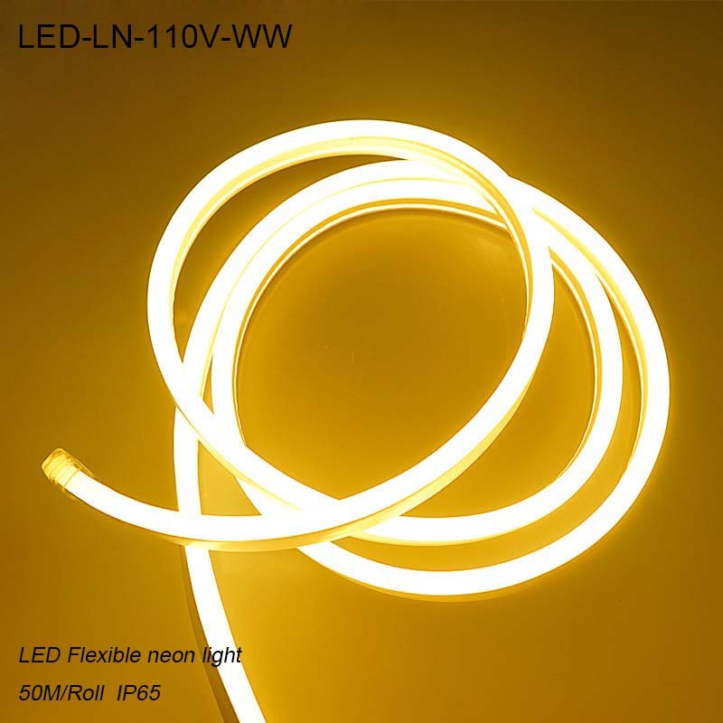  110V Outside waterproof IP65 led flexible neon light for building decoration Manufactures
