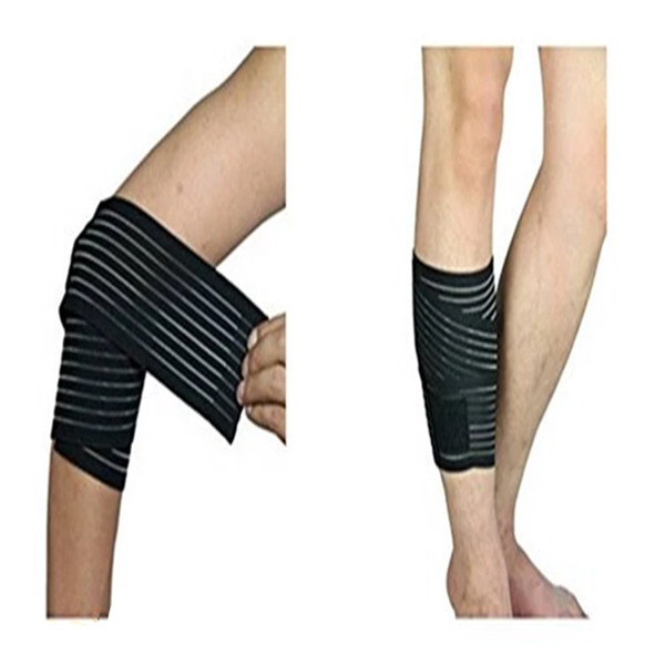  Elastic knee wrap neoprene gym knee wraps inzer knee wraps.Elastic material.Customized size. Manufactures