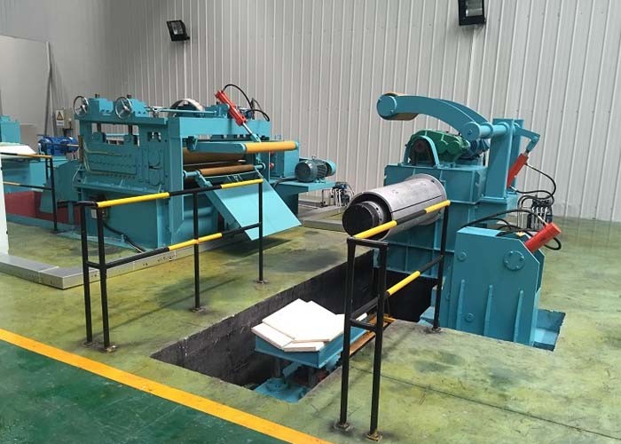  High Speed Steel Coil Cutting Machine Semi Automatic 800 - 2500mm Width Manufactures