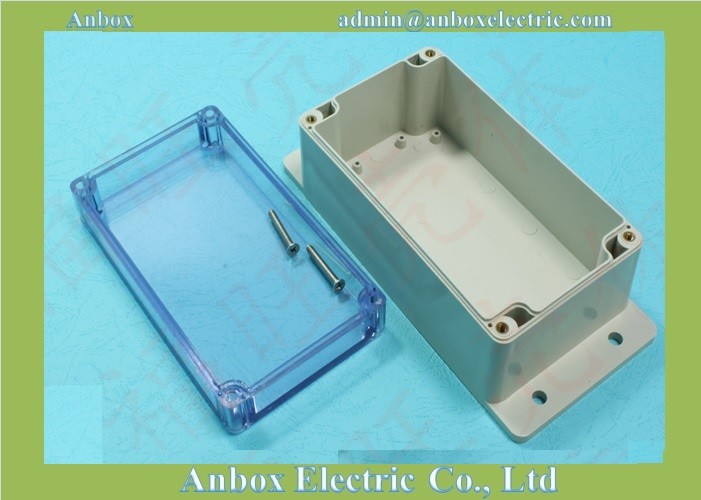  Waterproof 195*90*60mm Clear Lid Wall Mount Enclosure Box Manufactures