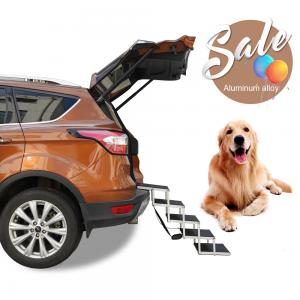  Aluminum SUVs Dog Car Steps Ramp 140cm Portable Folding Dog Ramp Manufactures
