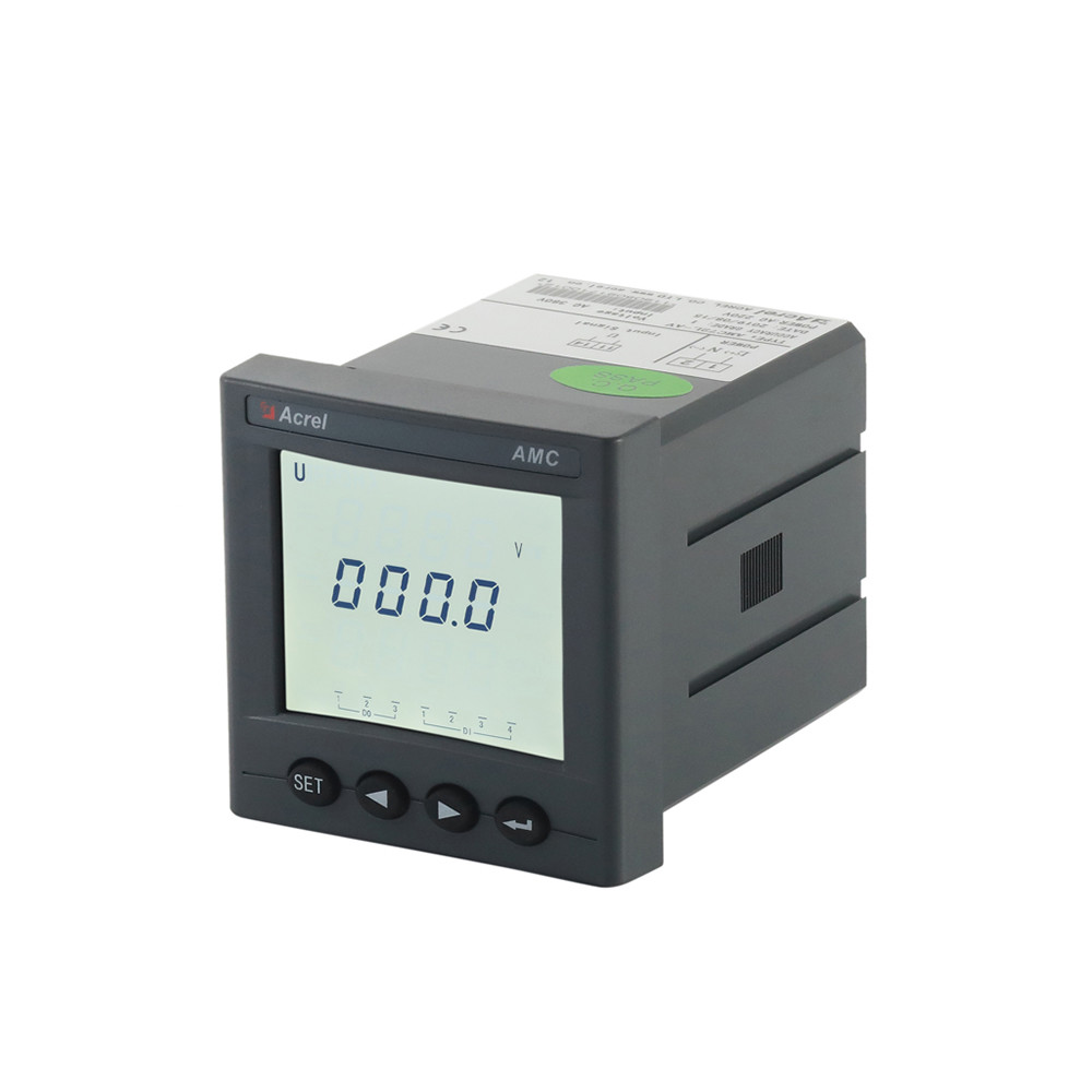  Acrel AMC72L-DV single phase solar analog dc panel voltage meter with RS485 Modbus-RTU communication Manufactures