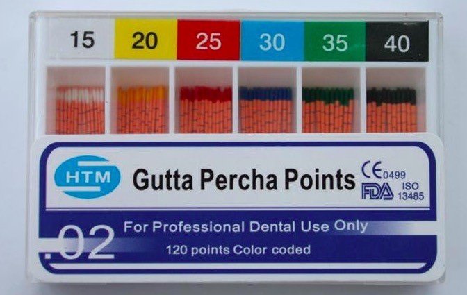  Length marked Gutta percha point Manufactures