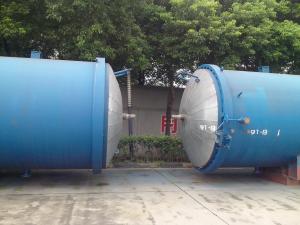 China AAC Autoclave Pressure Vessel For AAC Block , High Pressure and temperature,size 2.68MX38M on sale