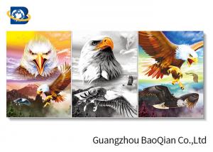  Vivid High Definition Creative Design 3d Picture Of Eagle , Customized Printing Service Manufactures