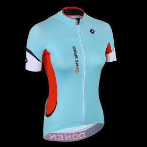  Cycling  woman jersey outdoor sports of coolmax active quality with quick-dry top sportswears Manufactures