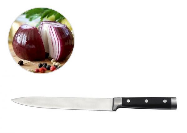 Quality Stainless Steel Meat Slicing Knife 2.5 Mm Thickness Easy Cleaning for sale