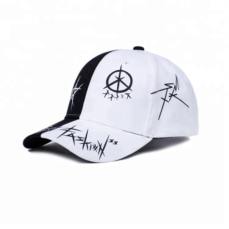  Newest Design Sports Style Printed Baseball Caps With Customized Multi Color Manufactures