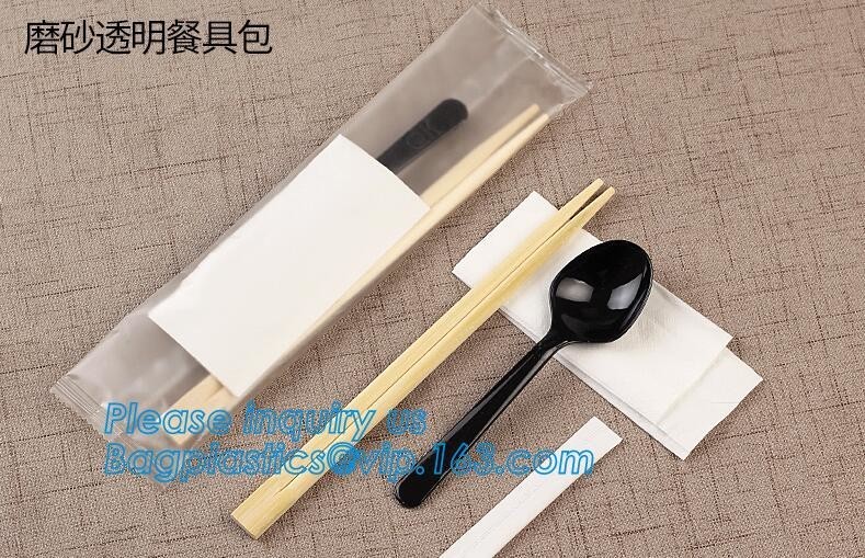  High quality New designed Cheap Disposable Plastic cutlery Sets(plastic knife spoon fork packs) chopsticks,cutlery set, Manufactures