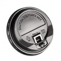 China Disposable 12oz Coffee Cup Lids , Eco Friendly 16oz Plastic Cup Lids for sale
