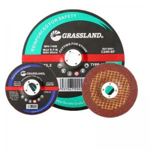  4 In X 1/4 In X 5/8 In Resin Bonded T27 Grinding Wheel For Polishing Stainless Steel Manufactures