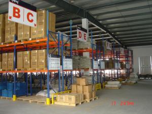 China Logistics Equipment Heavy Duty Metal Shelving Easy Installation 10 Years Warranty on sale