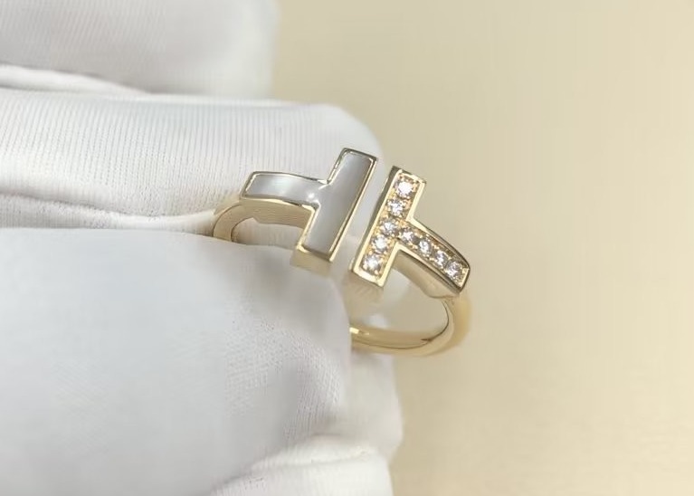  Women'S 0.21 Carat 18K Gold Diamond Ring Fashion Style With Malachite Manufactures