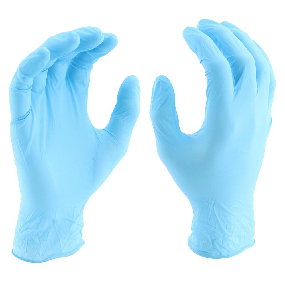  Latex Free Disposable Nitrile Gloves , Waterproof Food Grade Nitrile Gloves Manufactures