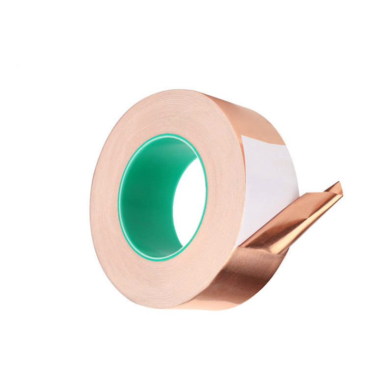 China 50microns Conductive Copper Foil Tape on sale