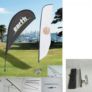  50.8"W x 157.5"H outdoor feather banners /  Promotion Feather Flag and teardrop Manufactures