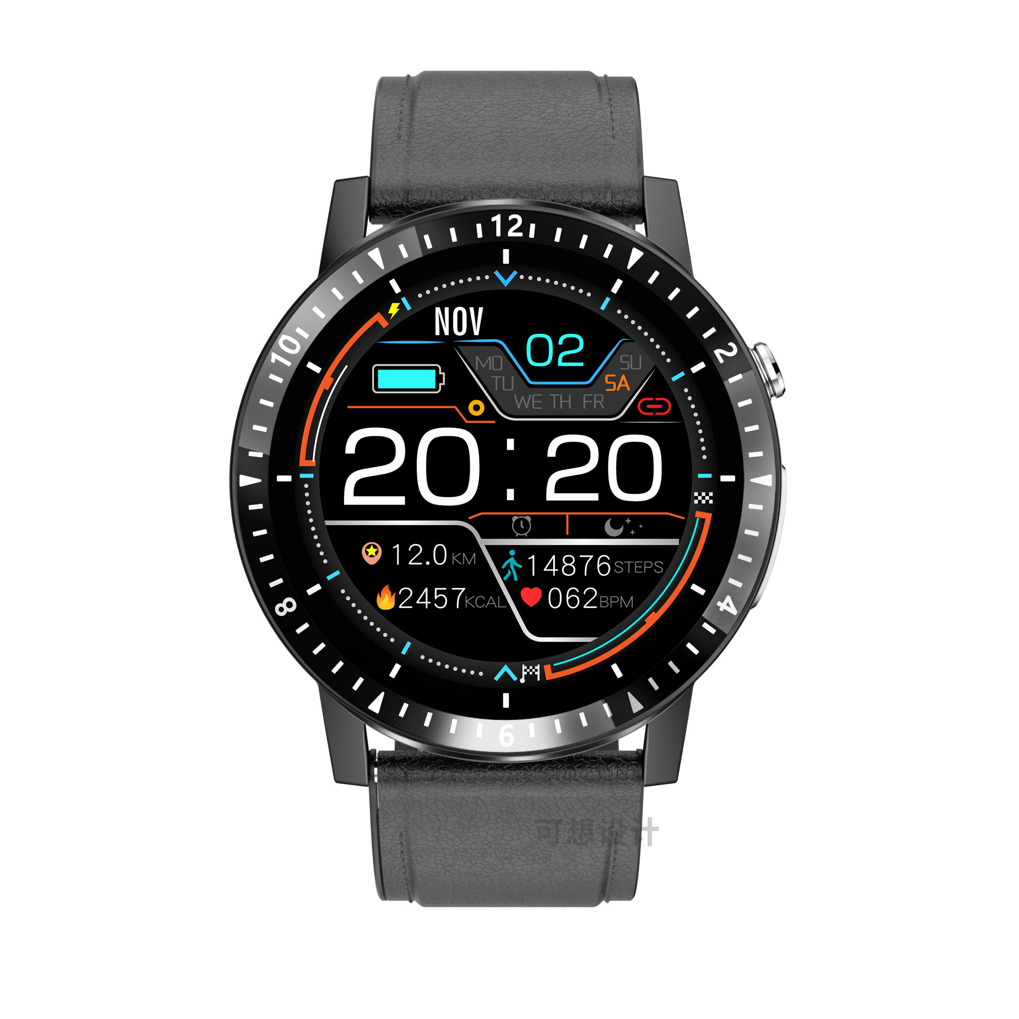  200mAh ECG Monitor Smart Watch Manufactures