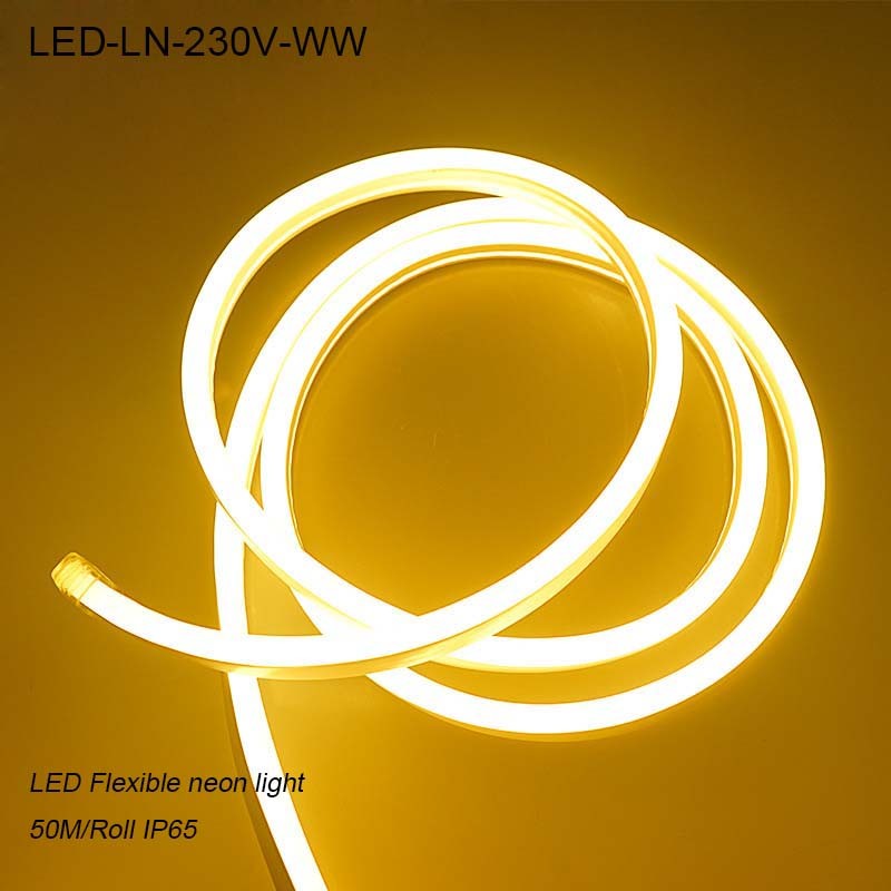 230V outdoor waterproof IP65 led flexible neon light Manufactures