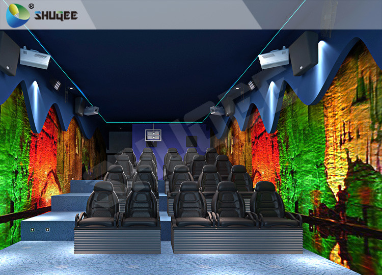  Indoor Entertainment 9D XD 5D Movie Theater With Emergency Stop Buttons Manufactures