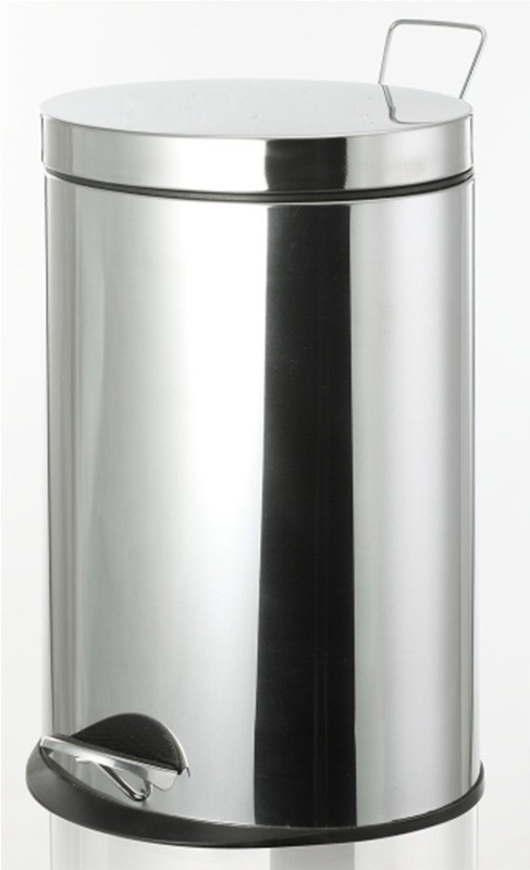 China Stainless steel waste bin by pedal open on sale