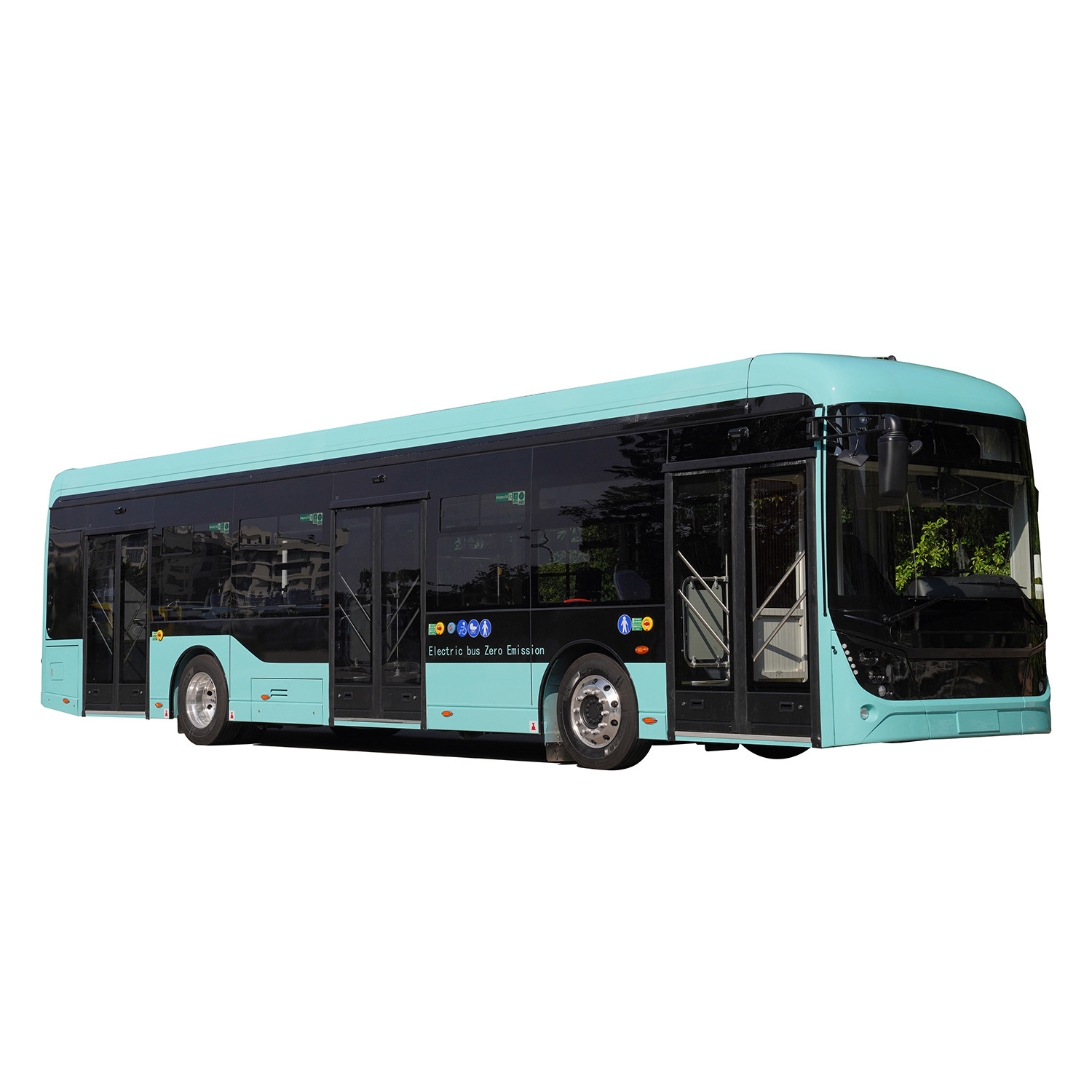 Quality 12m EU Standard Certification Electric City Bus Low Floor Front Rear Disc Brake 239kw Motor Power for sale