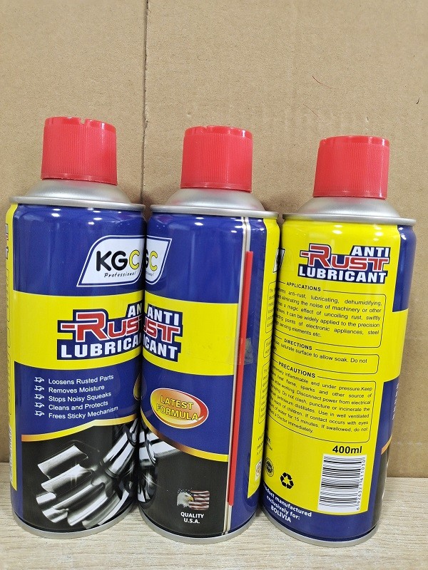  OEM Silicone Grease Spray 400ml Liquid Anti Rust Lubricant Spray Manufactures