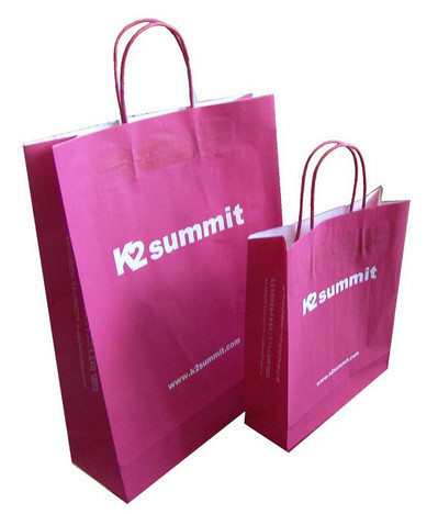  Clothing Red Kraft Paper Shopping Bags China Wholesale Price Manufactures
