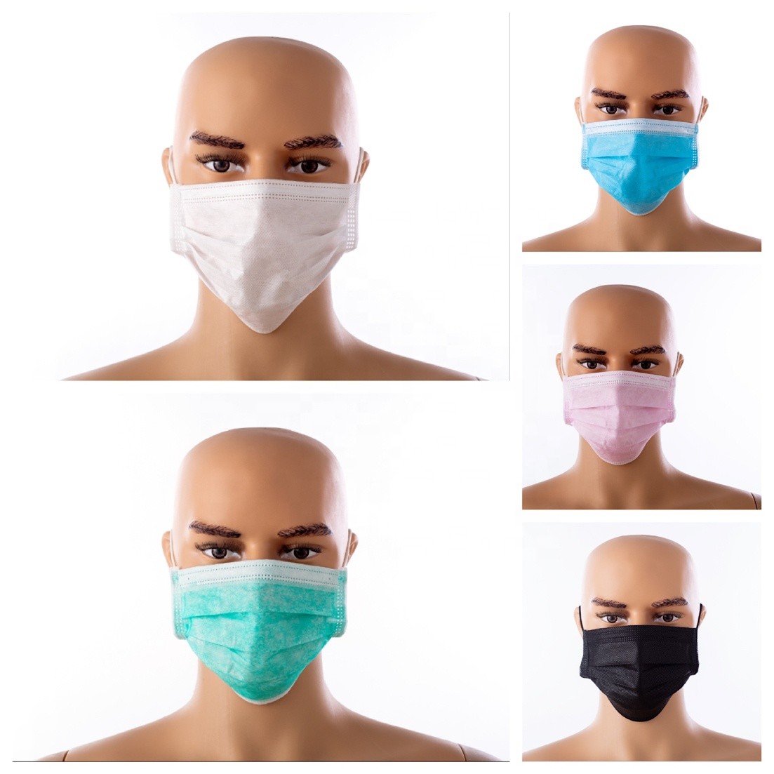  Dust Proof Earloop Face Mask Size 17.5 * 9.5cm Eco Friendly Medical Dust Mask Manufactures