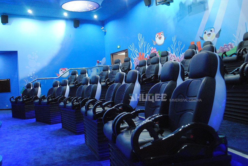  Sea World 5D Dynamic Cinema Amusement Park 12 Kinds Attractive Special Effects Manufactures