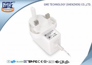  Low Ripple White Wall Mount Power Adapter 5V 500mA UK Plug for Indoor Use Manufactures