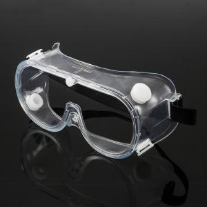  Transparent 153mm*75mm Anti Fog Safety Glasses Manufactures
