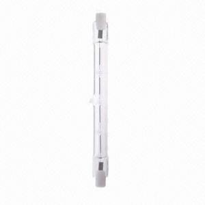 China 118mm Double-ended Linear Halogen Bulb with R7S Base  on sale