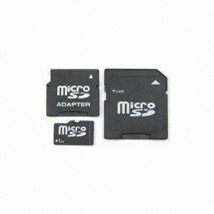  TF Cards, Complies with SD Standards, 512MB to 32GB Memory Capacity and 2.7 to 3.6V Power Manufactures