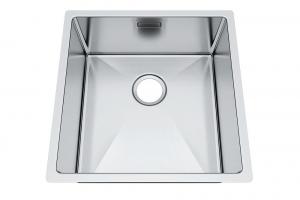 China Handmade Top Mount Stainless Steel Sink , Square Hole Commercial Sink Unit on sale