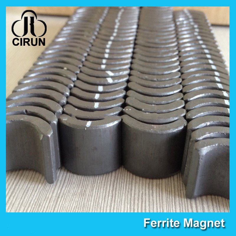  Industrial Ferrite Arc Magnet For PMSM Motor ROHS SGS ISO9001 Certification Manufactures