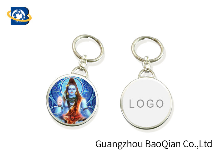  Religion Lenticular Keychain 3D Printing Service Indian Gold Indian Buddhism Picture Manufactures