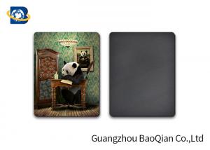  Lovely Panda Photo Lenticular Magnet Souvenir Customized Size SGS Certificated Manufactures