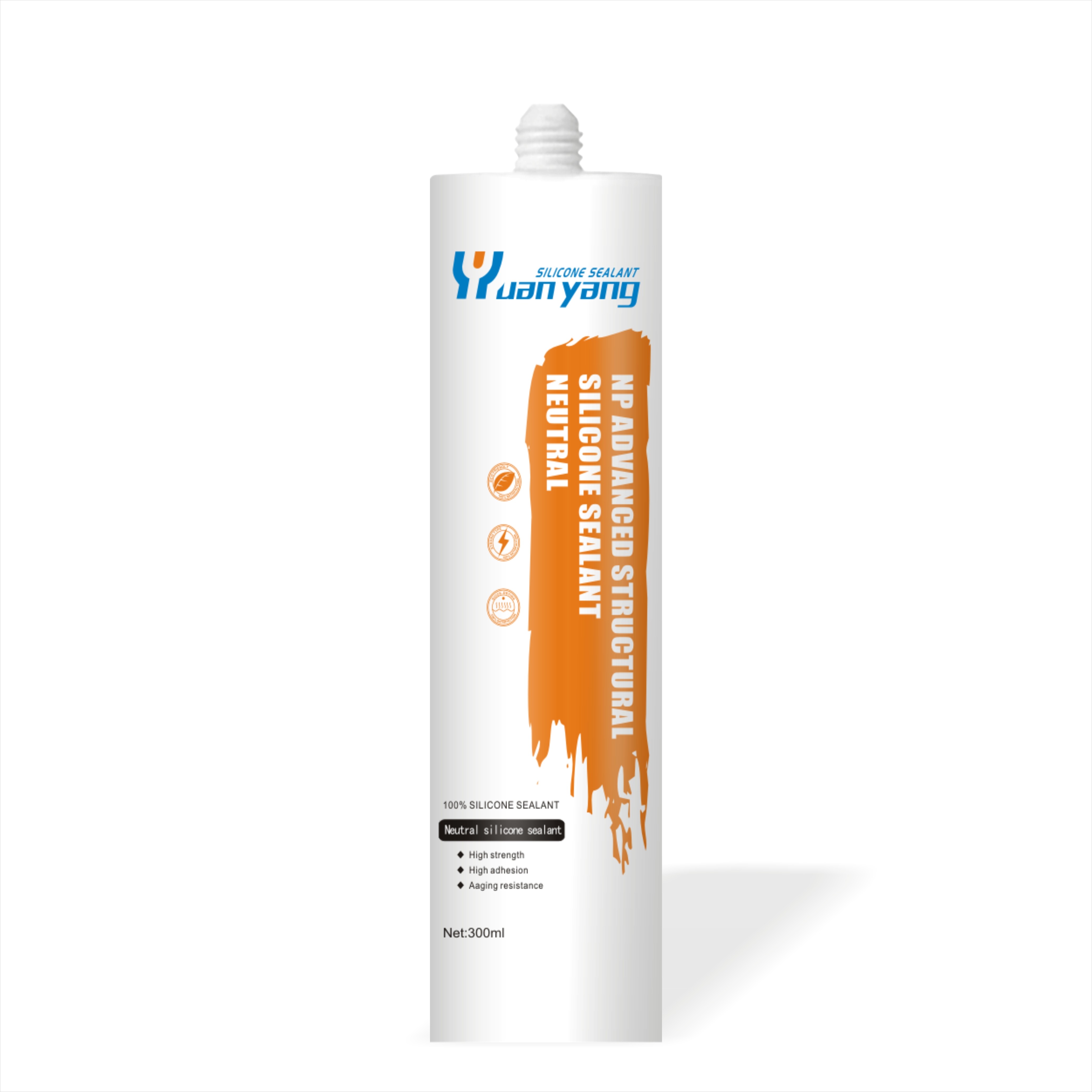 Buy cheap RTV 590ml Medium Modulus Silicone Sealant natural Bathroom Adhesive from wholesalers
