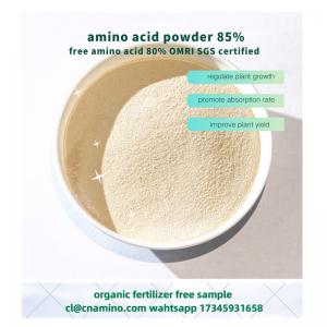  Soy Protein Hydrolysate Organic Nitrogen Fertilizer Amino Acid 85% NPK 16-0-0 Manufactures