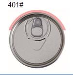 Quality 401# 99mm  tinplate partial open lid for oil can, tin easy open ends,EOE for sale