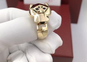  Stylish Tsavorite Garnets Onyx 18K Gold Engagement Ring For Ladies Manufactures