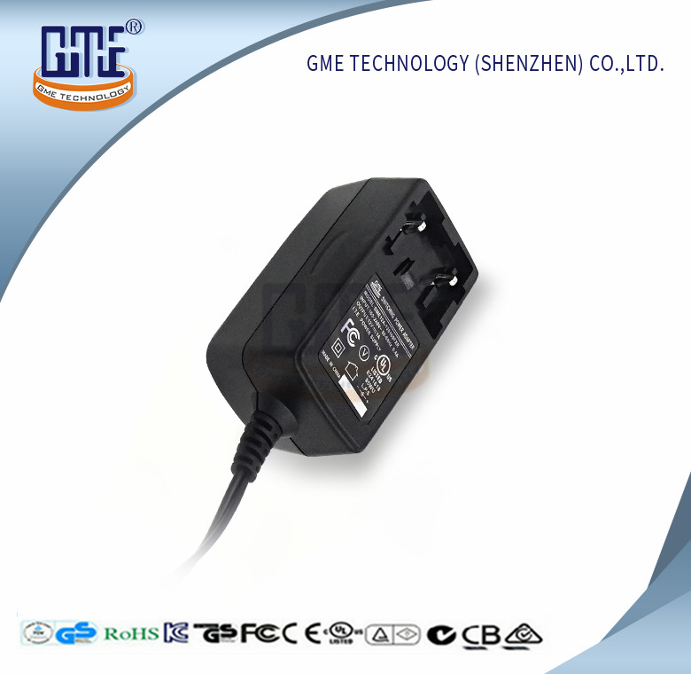  Interchangeable Plug Power Adapter , Wall Mount AC DC Universal Power Adapter Manufactures